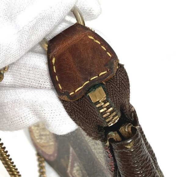 LOUIS VUITTON M95804 Monogram Label Mini Pochette Accessoires Shoulder Hand Bag - Picture 5 of 16